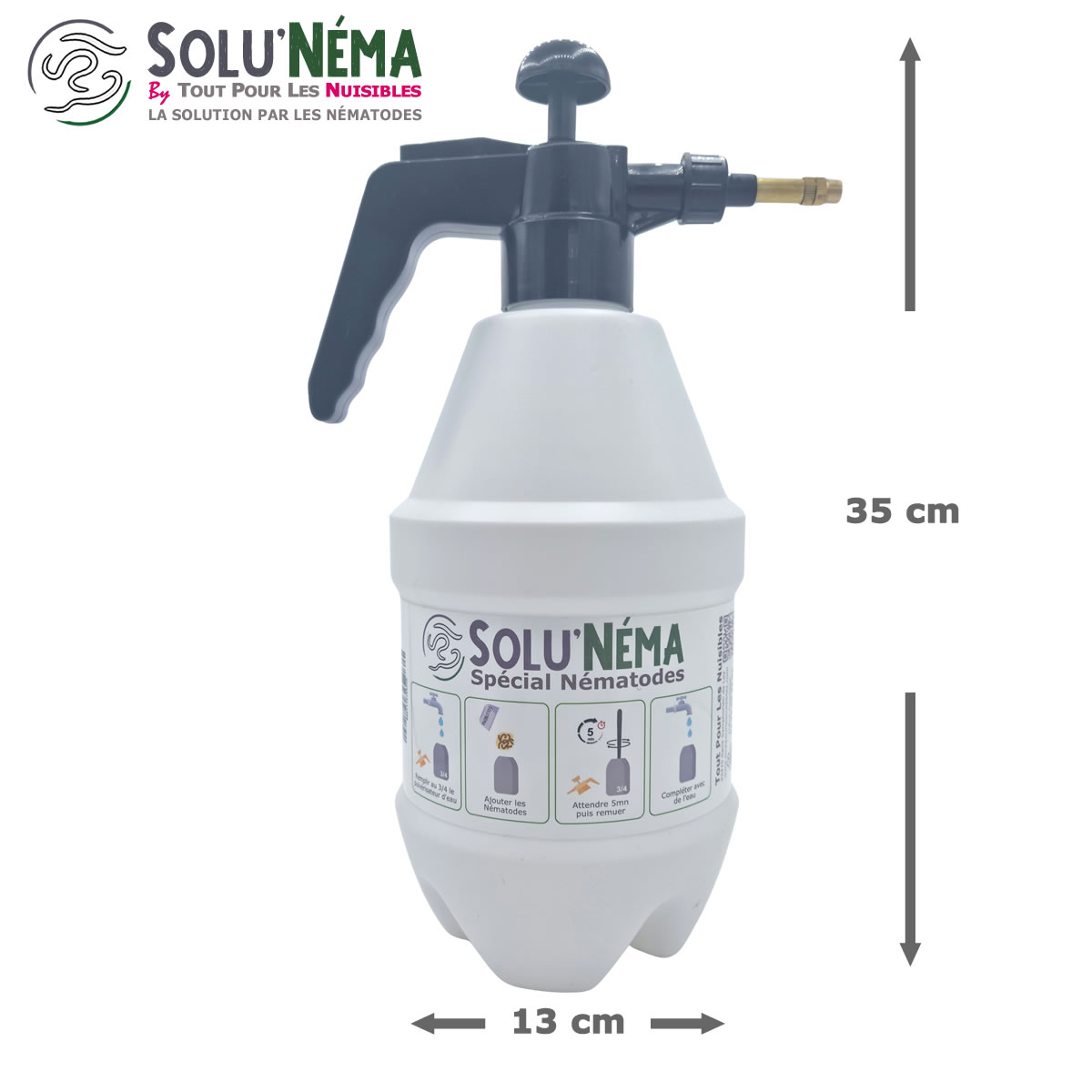 Solunéma Pulvérisateur 2 litres spécial Nématodes