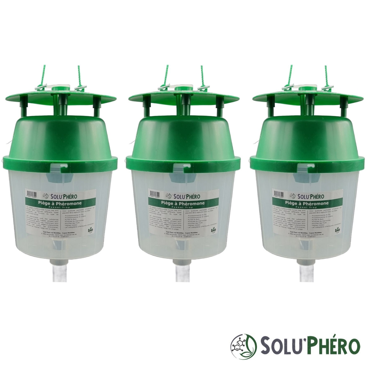 SOLU’PHÉRO - Lot de 3 pièges