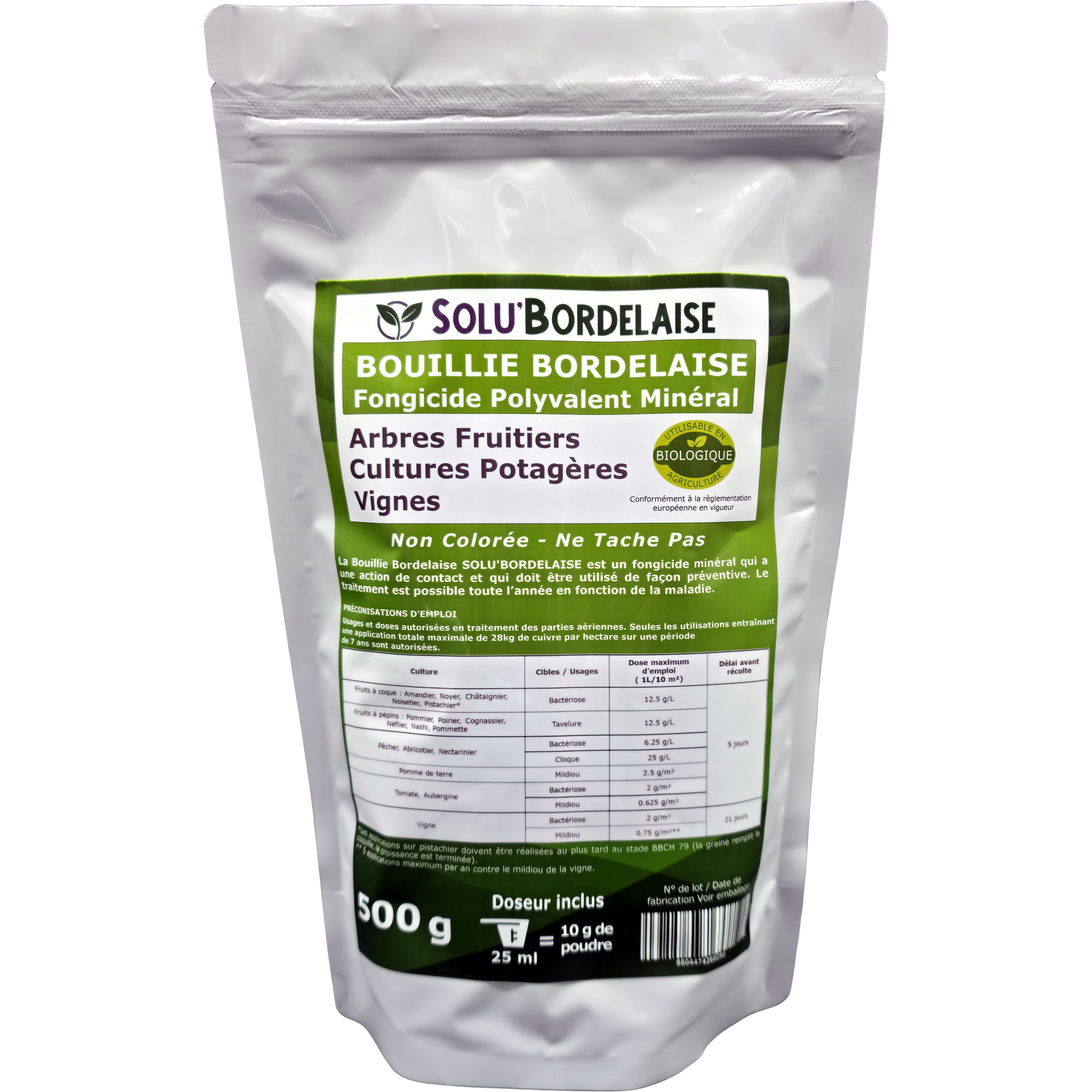 SOLU'BORDELAISE  sachet 500g face avant