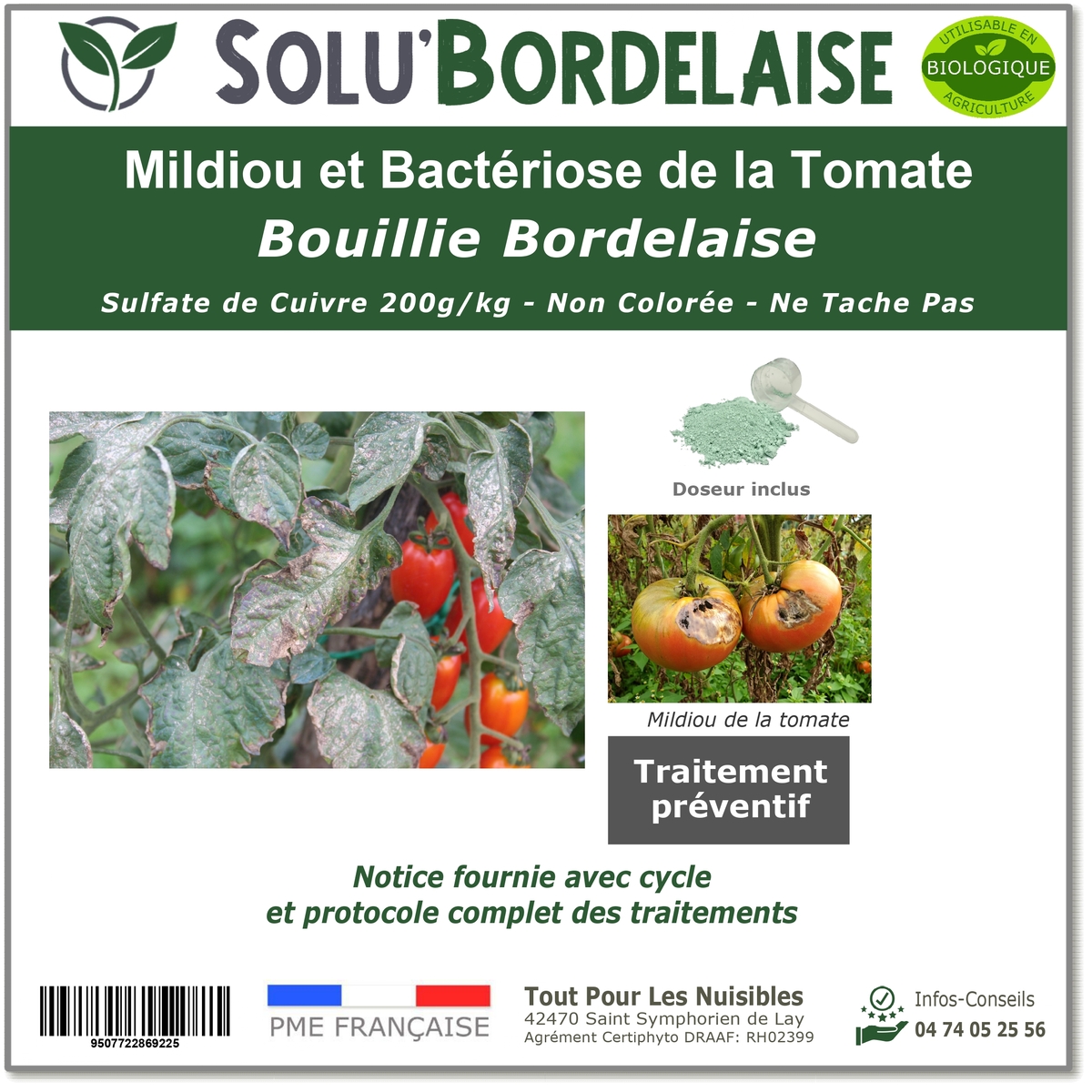 Bouillie Bordelaise Non Colorée – Mildiou et bactériose de la tomate-master