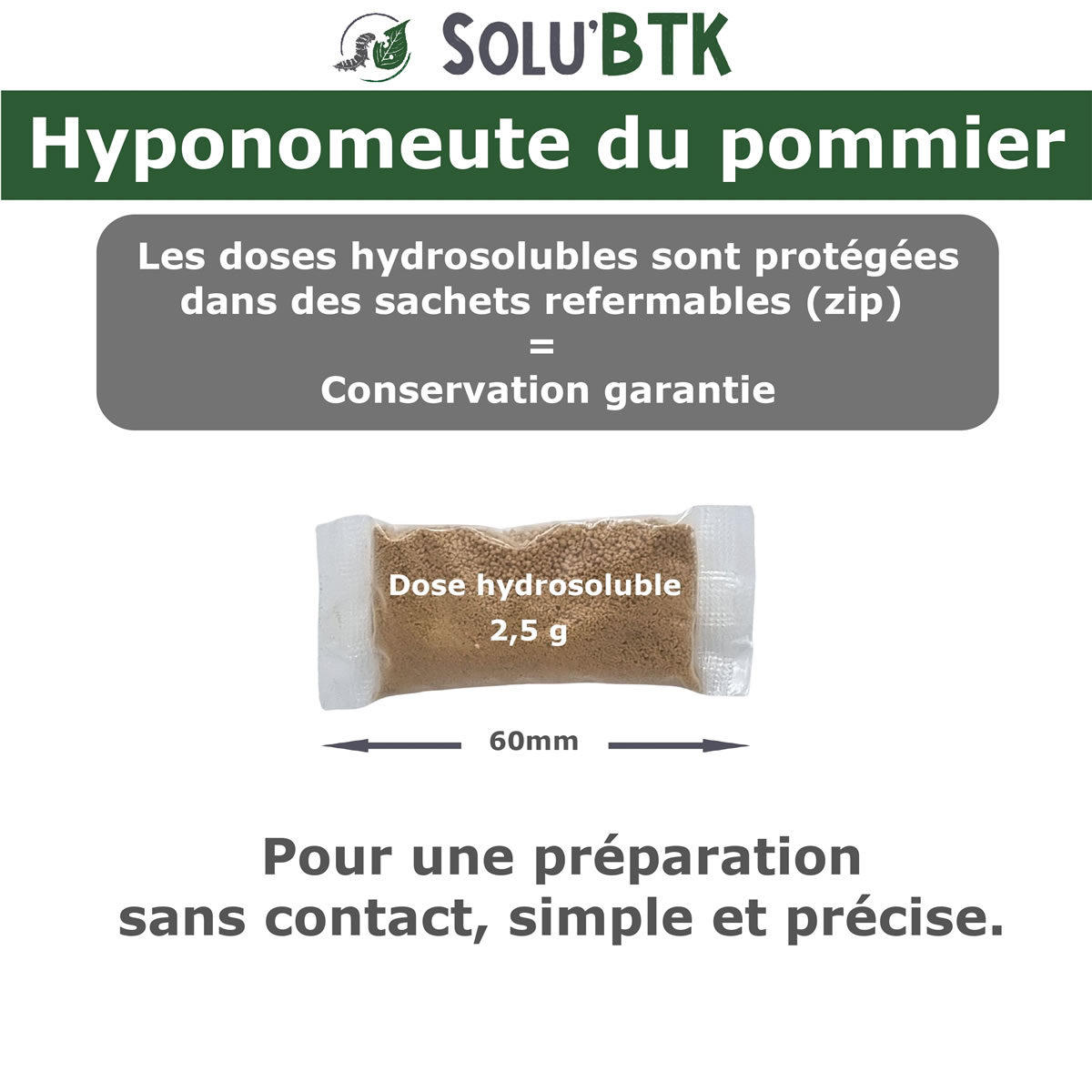 Dose hydrosoluble Solu'BTK