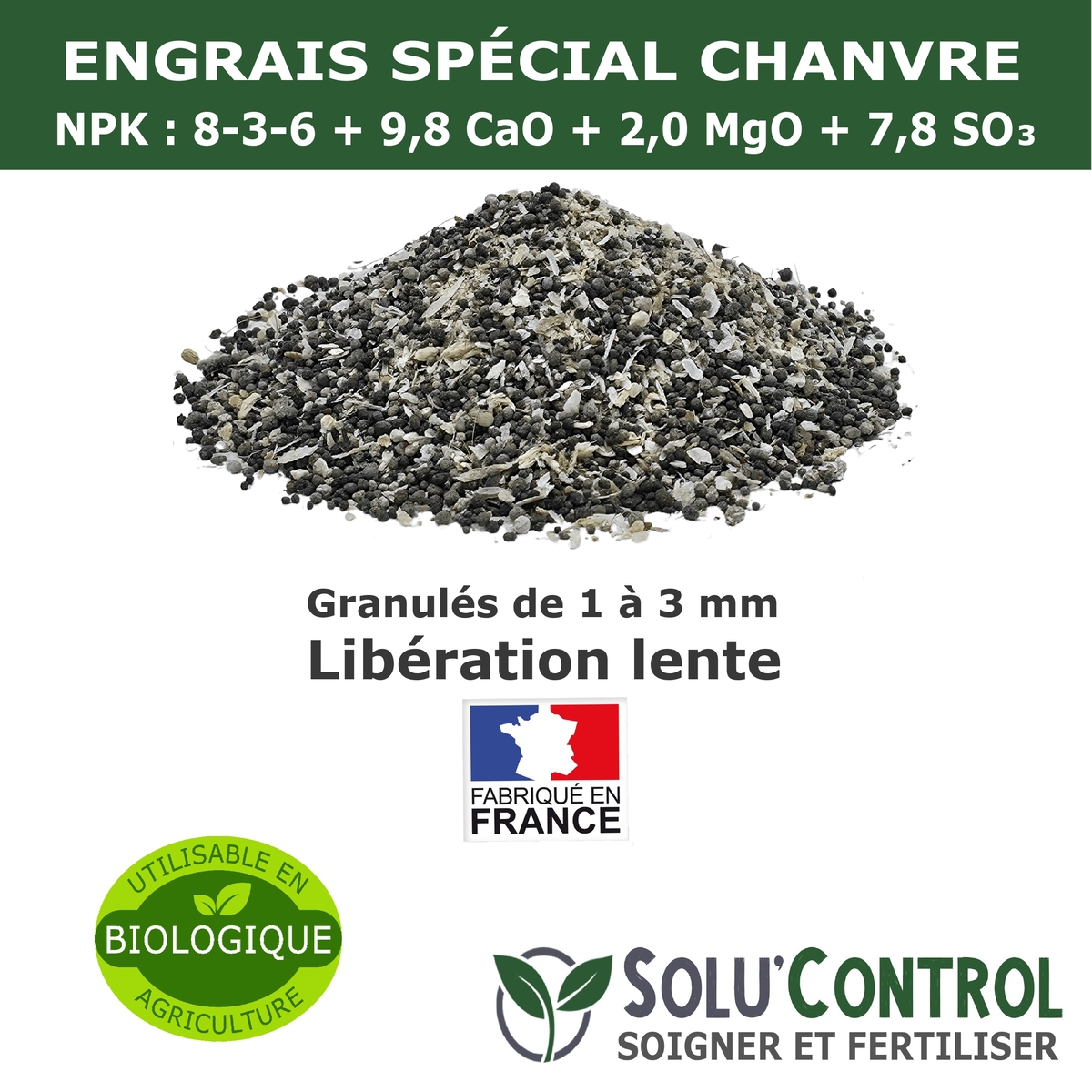Engrais Chanvre , Solu'control