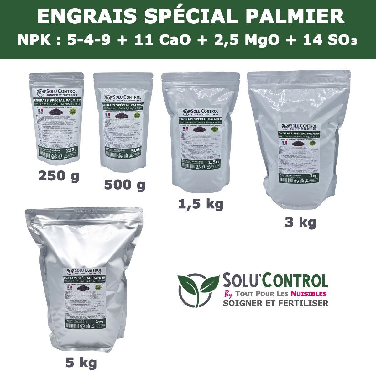 Gamme engrais palmier