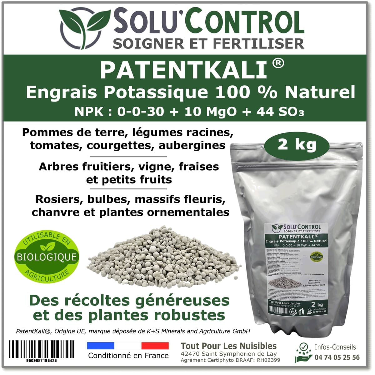 2 kg de PatentKali