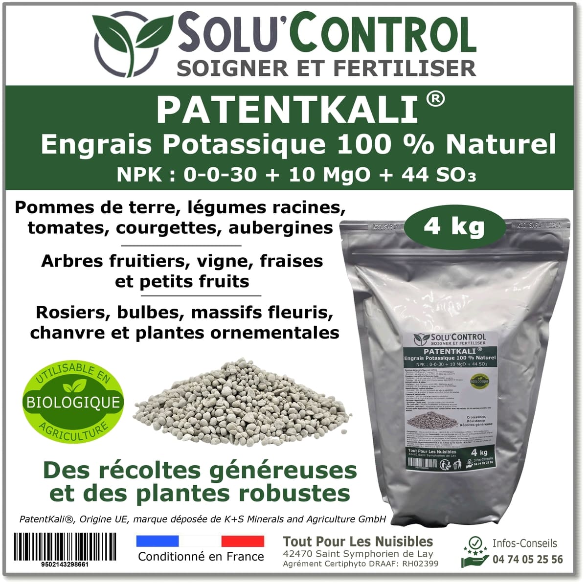 4 kg de PatentKali
