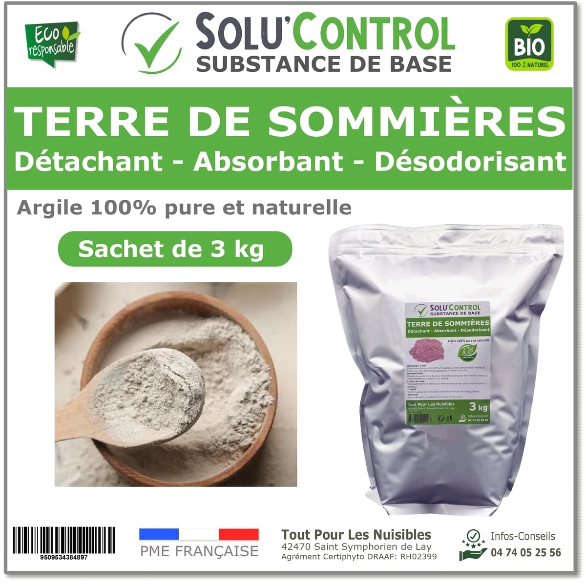 Terre de Sommières SOLU'CONTROL - 3kg