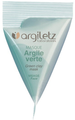 Berlingot masque argile verte – 15ml – Argiletz