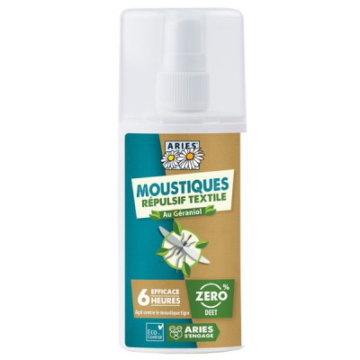 Anti-moustiques - Répulsif textile - 100 ml - Aries