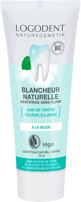 Dentifrice Blancheur naturelle Logodent - 75 ml