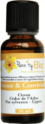 Synergie bio Détente et Convivialité 30 ml Penntybio