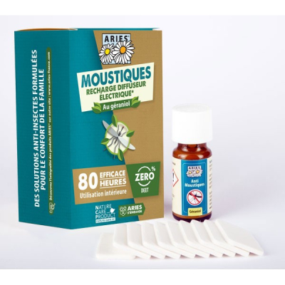 Recharge pour diffuseur électrique anti-moustiques - Aries