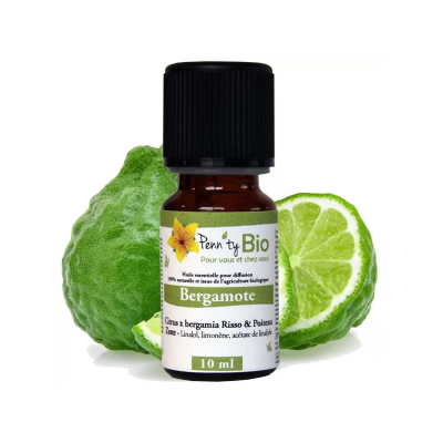 Bergamote Bio - Fruits - Huile essentielle - Flacon de 10 ml
