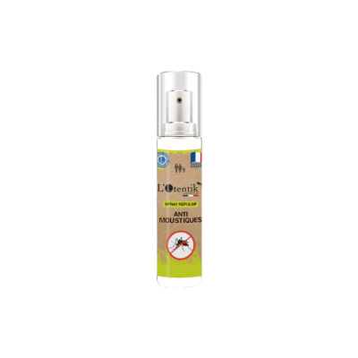 Spray corps anti moustique au géraniol, L'Otentik - Spray de 30ml