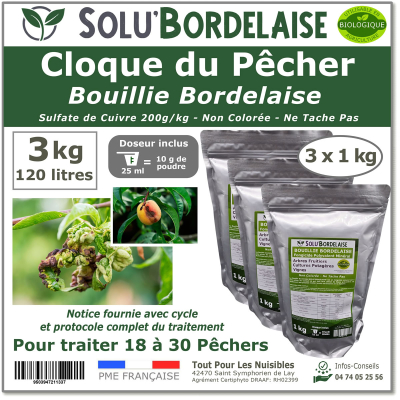 SOLU'BORDELAISE Cloque Pecher 3kg