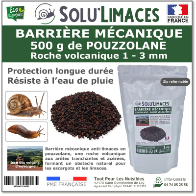 Pouzzolane SOLU'LIMACES - 500g