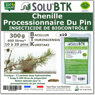 SOLU'BTK Processionnaire du pin 300g