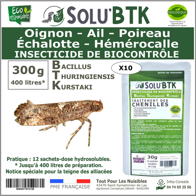 SOLU'BTK La teigne des alliacées 300g
