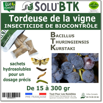 Label master de la tordeuse de la vigne