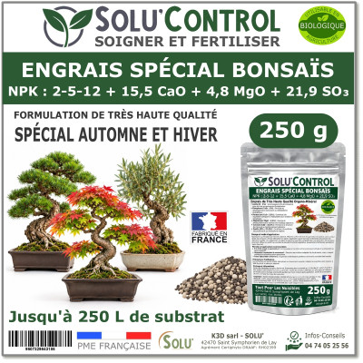 Engrais Bonsaïs SOLU'CONTROL - 250g
