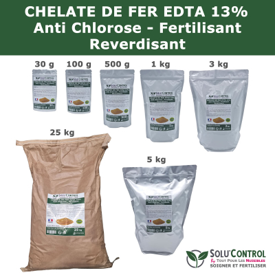 Sachet Fer EDTA 13% SOLU'CONTROL
